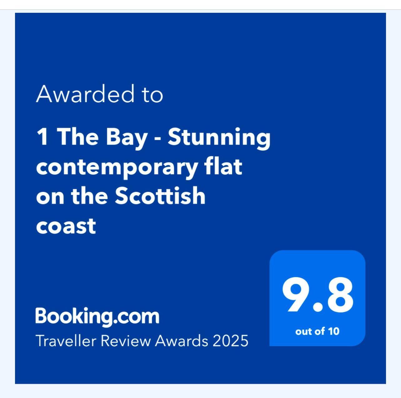 1 The Bay - Stunning Contemporary Flat On The Scottish Coast Apartman Coldingham Kültér fotó